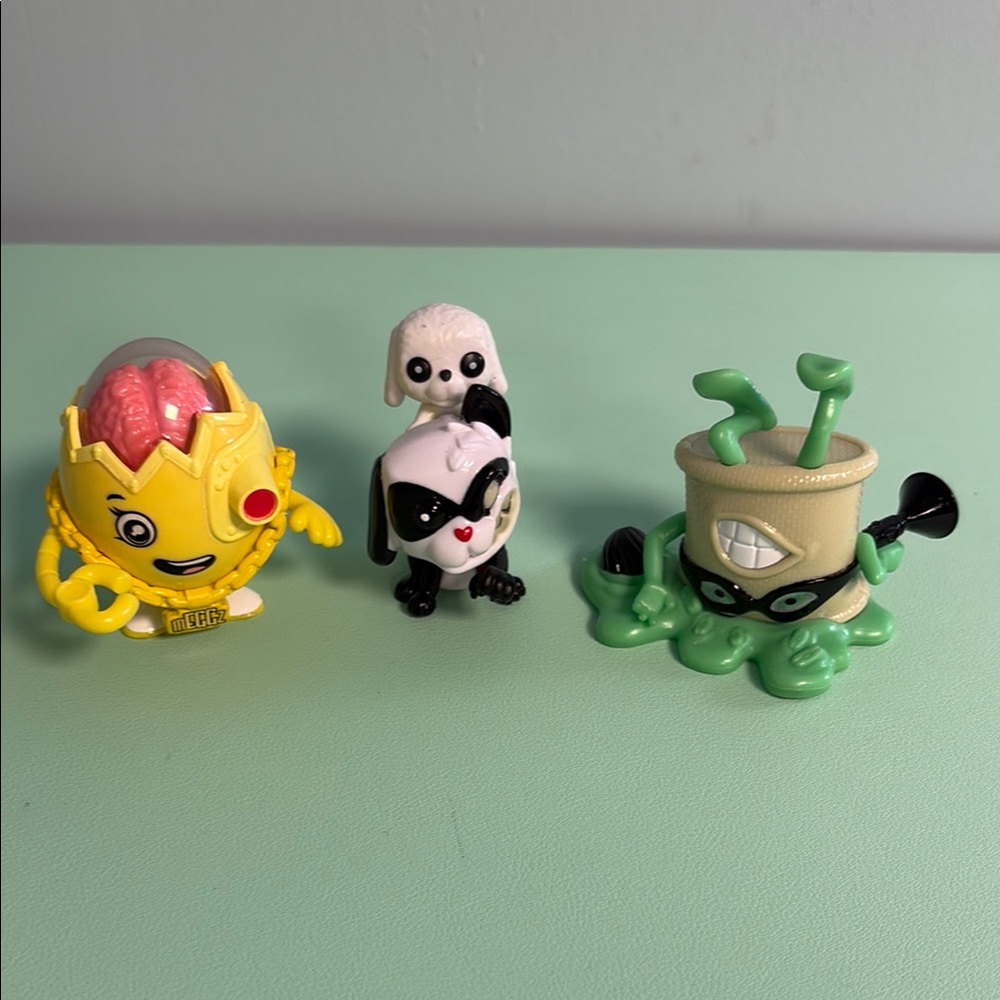 Bonkers FGTeeV Kids Toy Figurines set of 3, Season 3 Collectable Action Figures